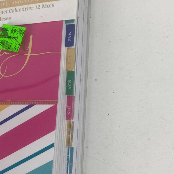 Recollections Planner Pages 12 Month Calendar Pack 97 PC New In Package * - Picture 5 of 8